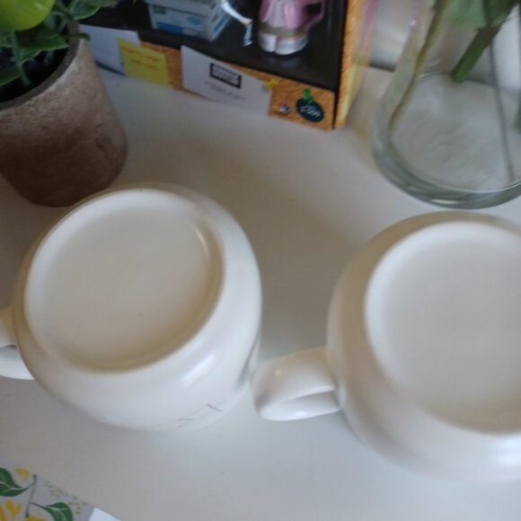 AAI Couple Coffee Mugs | 12 oz | Set of 2 | Ceramic with Bamboo Lid & Spoon - Picture 7 of 9